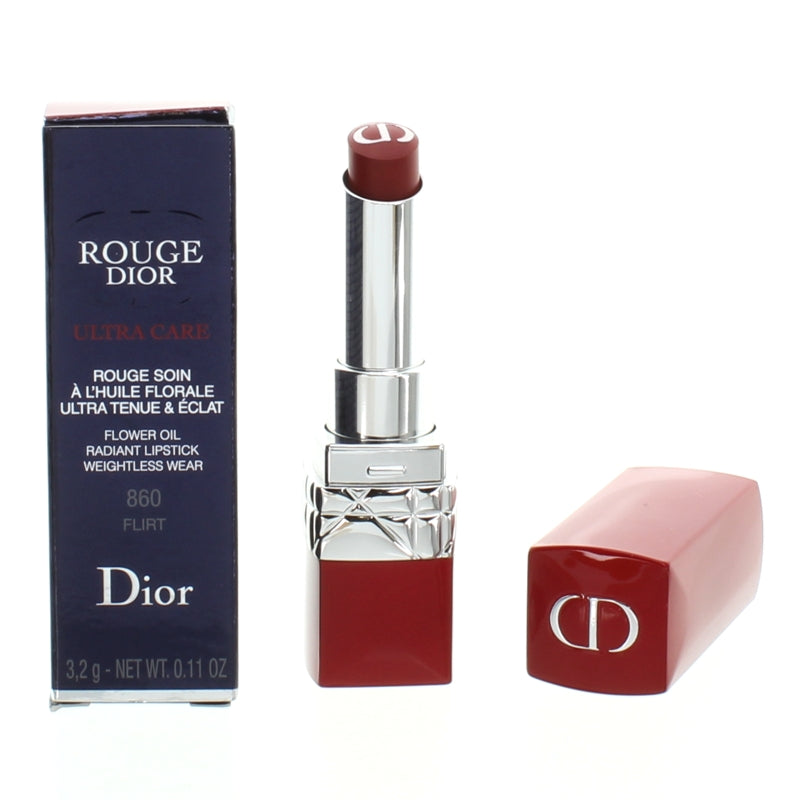 Dior Rouge Ultra Care Flower Oil Lipstick 860 Flirt Red