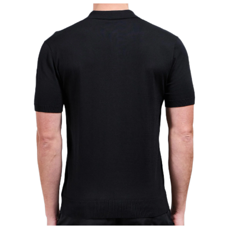 Hugo Boss Pitton 35 Men's Polo Shirt Slim Fit Black