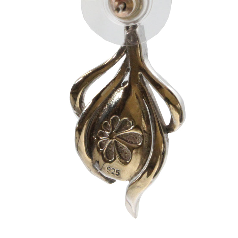 Marahlago Willow Larimar Stone Sterling Silver Earrings