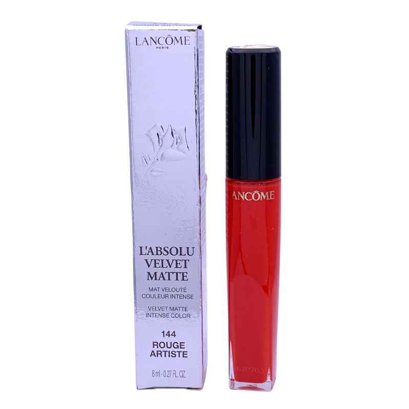 Lancome L'Absolu Velvet Matte Red Lipstick 144 Rouge Artiste
