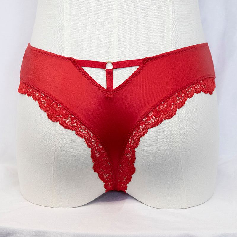 Victoria's Secret Very Sexy Thong Small Red Set of 3 Gift Box