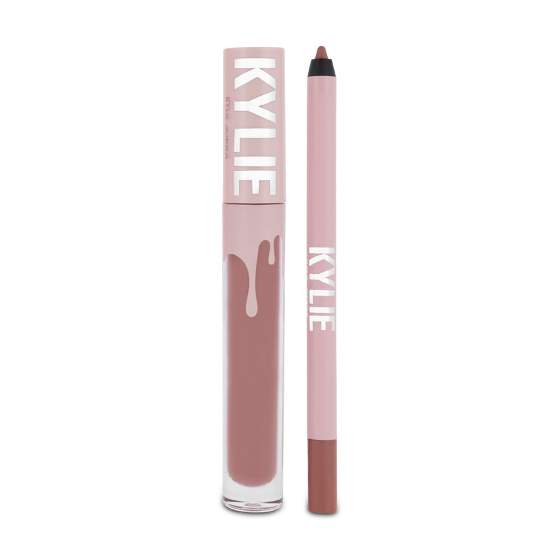 Kylie Cosmetics Velvet Pink Lipstick & Lip Liner 305 Harmony (Blemished Box)