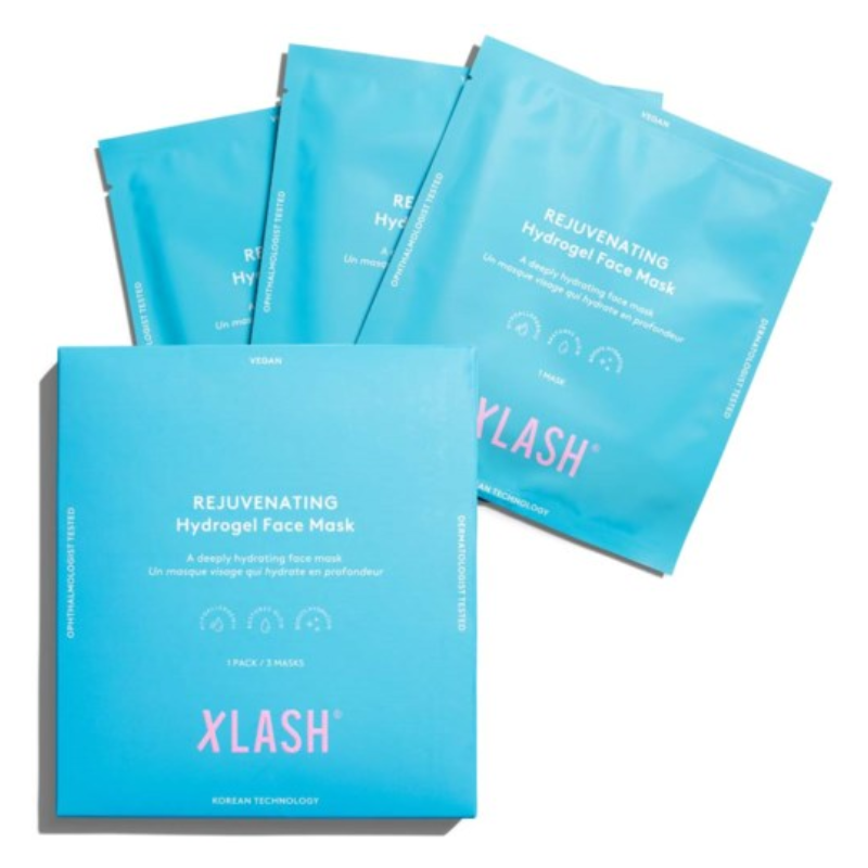 Xlash Rejuvenating Hydrogel Face Mask x 3 Masks