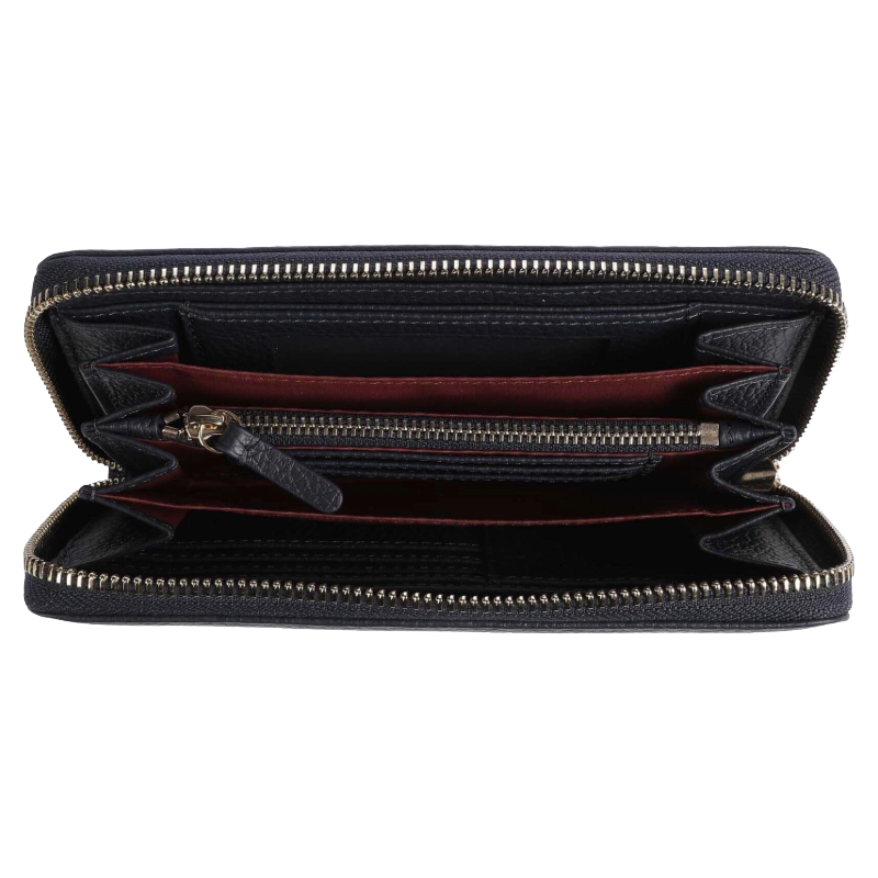 Coccinelle Women's Metallic Soft Purse Midnight Blue