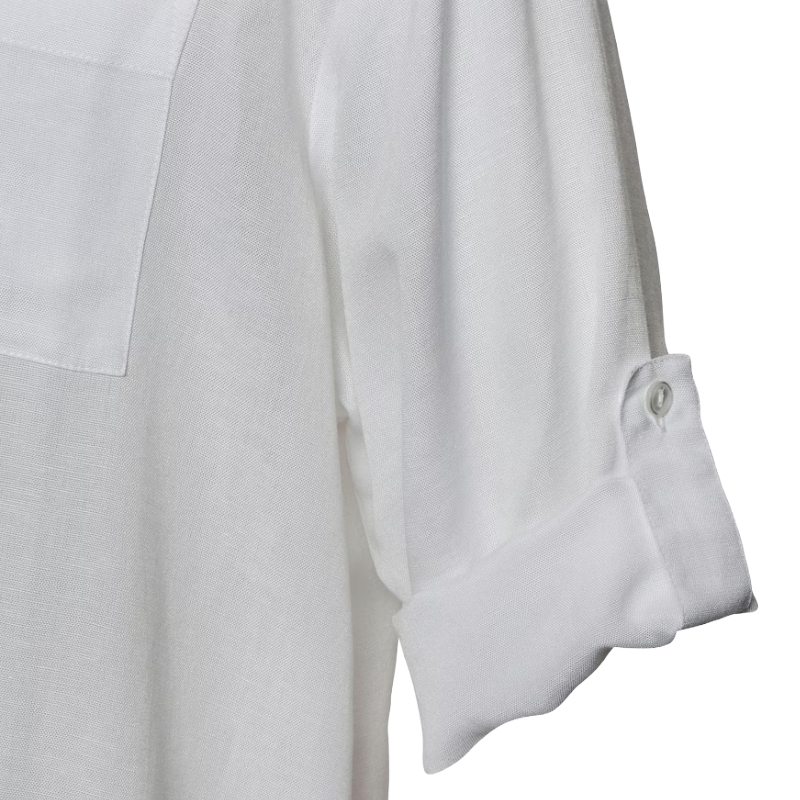 Lascana Women's Blouse Longbluse White