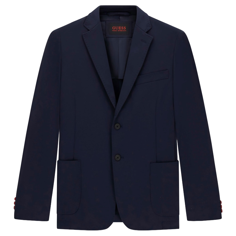 Guess Men's Blazer Navy Jacket