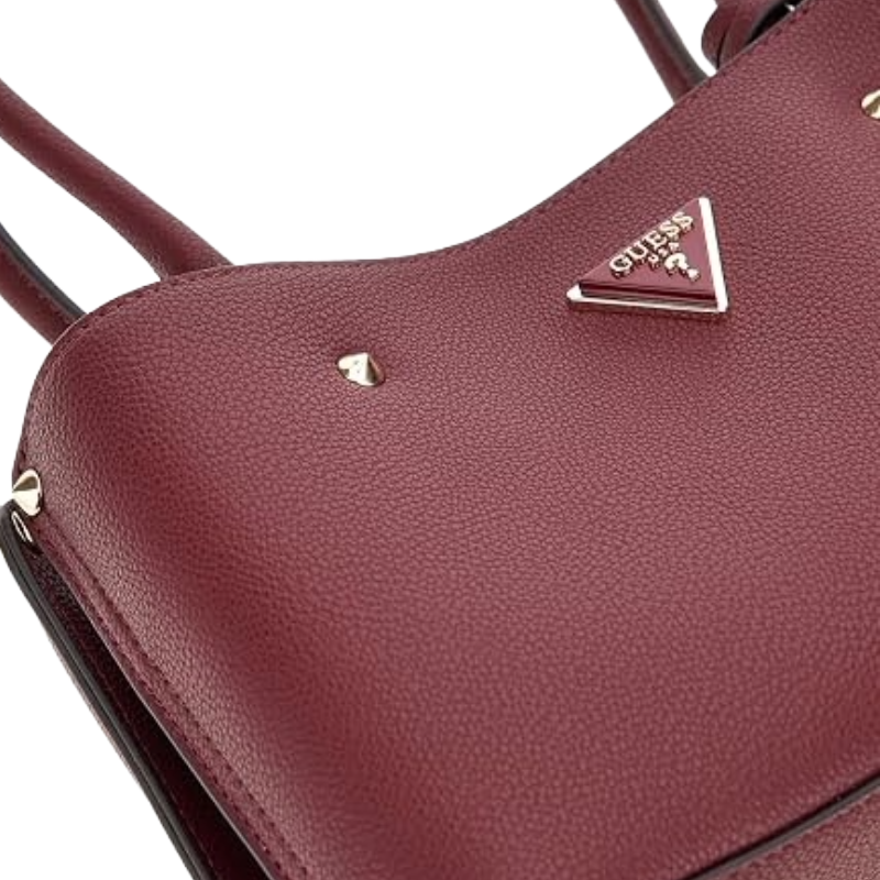 Guess Women's Meridian II Shoulder Handbag Wine Red