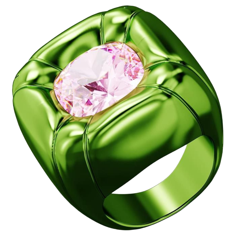 Swarovski Dulcis Green Cocktail Ring 5601542 Size 55