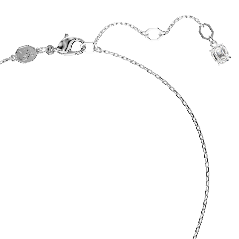 Swarovski Hyperbola White Crystal Heart Pendant 5689676