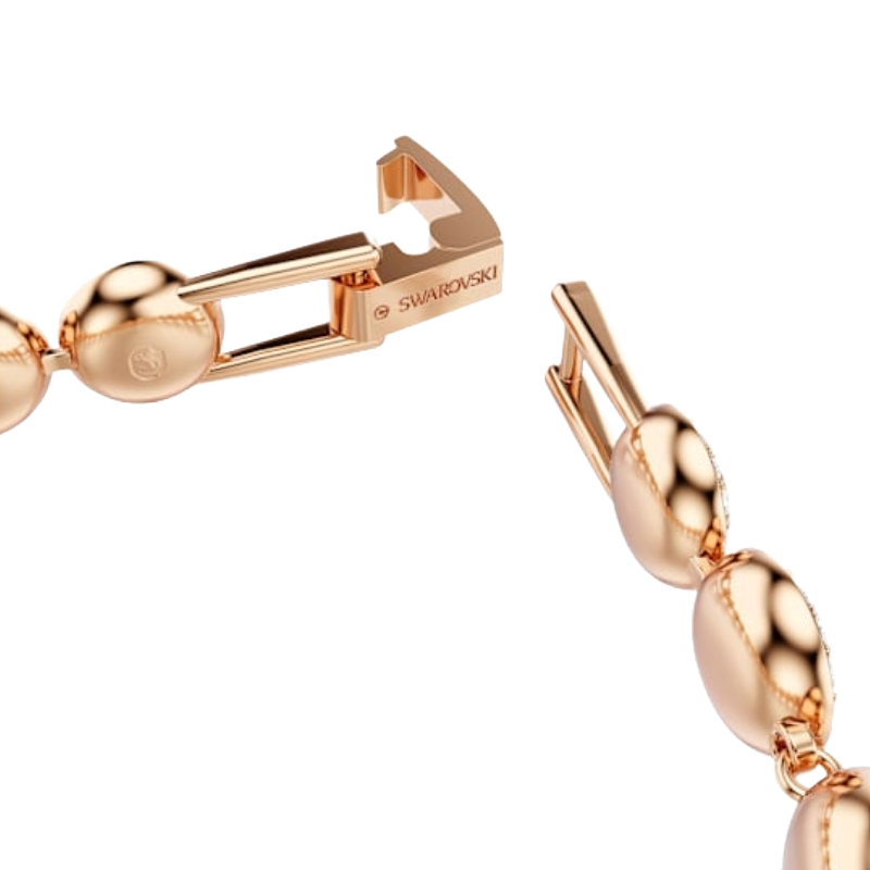 Swarovski Rose Gold Una Angelic Bracelet, White, 18K Rose Gold