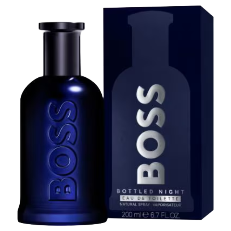 Hugo Boss Bottled Night 200ml Eau De Toilette (Blemished Box)