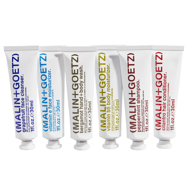 Malin + Goetz Best-Sellers Travel Bath & Body Set 5 x 30ml (Blemished Box)