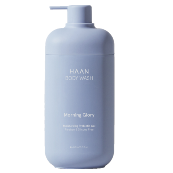 Haan Morning Glory Moisturizing Prebiotic Gel Body Wash 450ml
