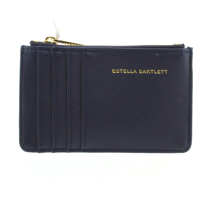 Estella Bartlett Dark Blue Card Purse 'Live Love Give'