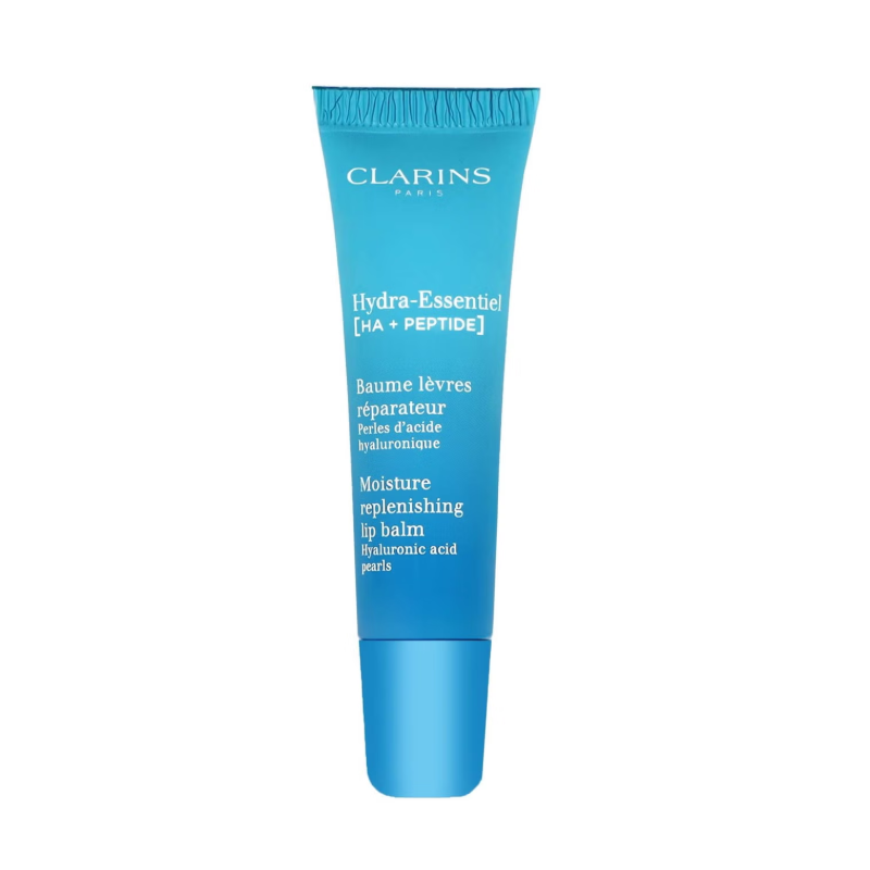 Clarins Hydra-Essentiel Moisture Replenishing Lip Balm 15ml HA + Peptide (Blemished Box)