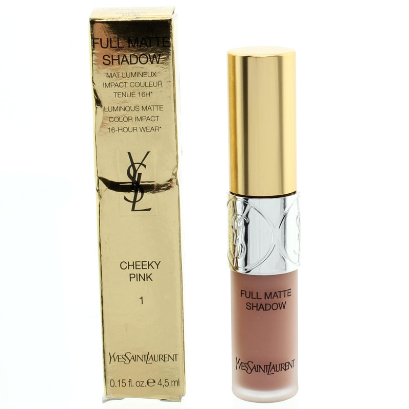 YSL Full Matte Shadow 1 Cheeky Pink Eyeshadow