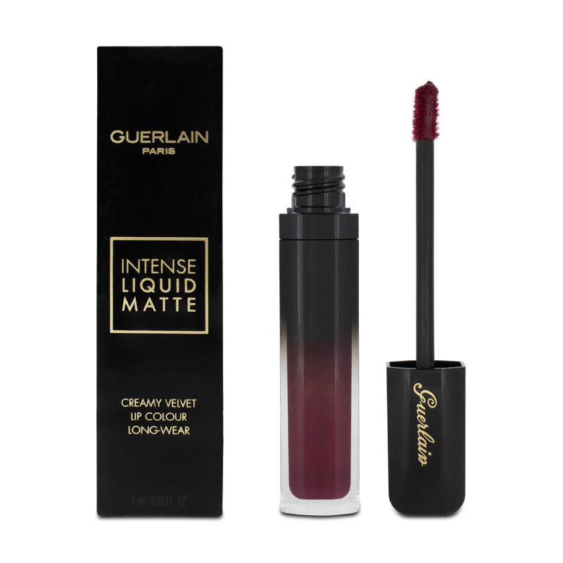 Guerlain Intense Matte Plum Liquid Lipstick M69 Attractive Plum