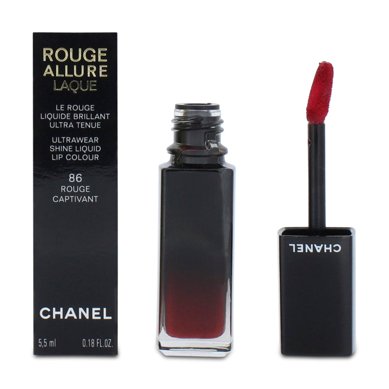 Chanel Rouge Allure Laque Ultrawear Shine Liquid Lipstick 86 Rouge Captivant