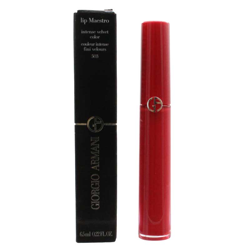 Giorgio Armani Lip Maestro Red Lipstick 503