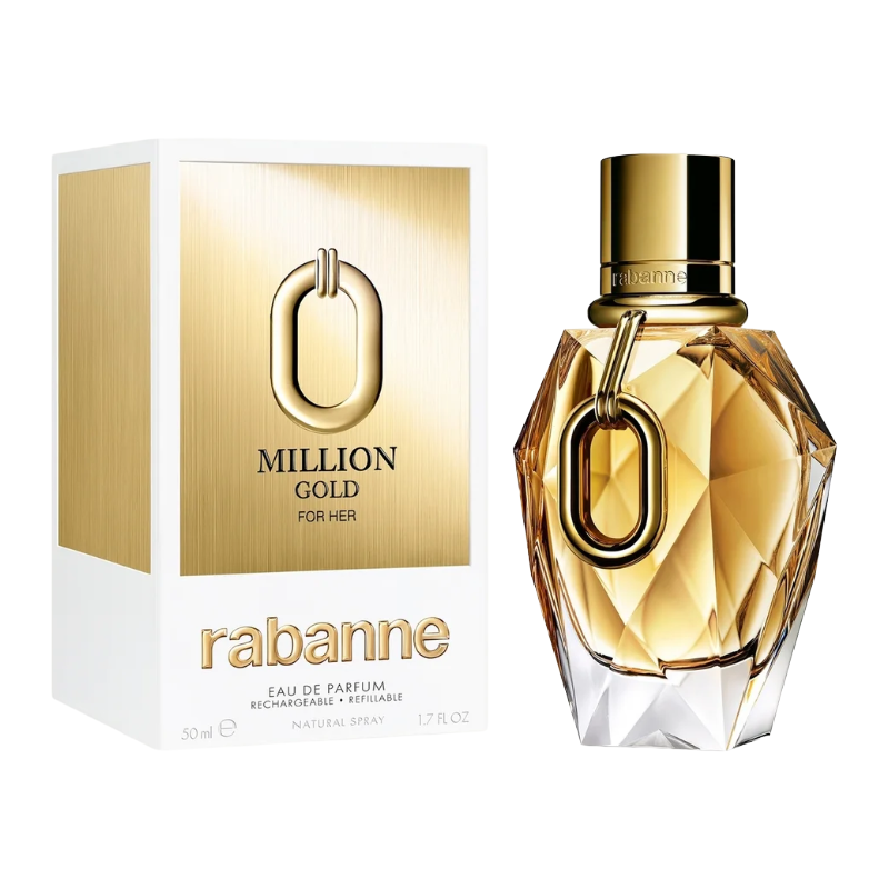 Rabanne Million Gold For Her 50ml Eau De Parfum (Blemished Box)