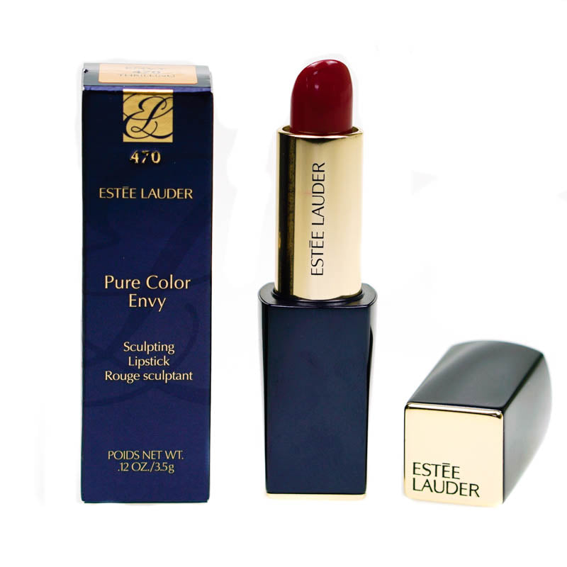 Estee Lauder Pure Colour Envy Sculpting Lipstick 470 Thrilling Red