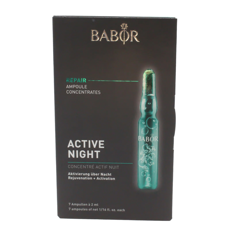 Babor Ampoule Face Serum 7 x 2ml Concentrates Active Night Repair