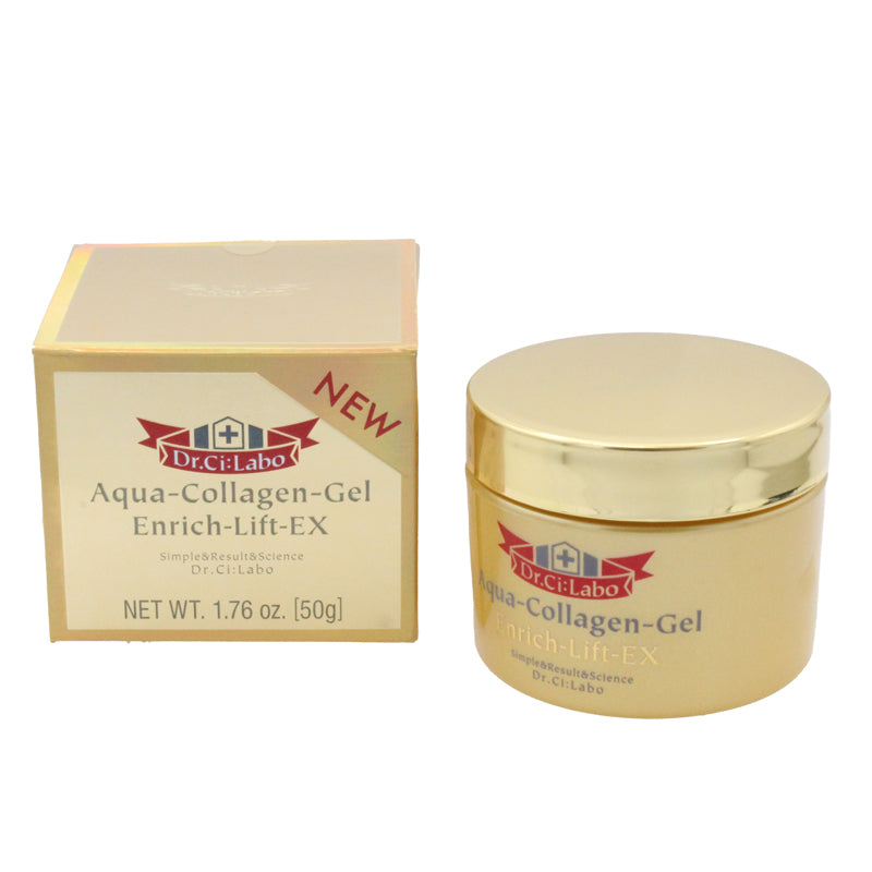 Dr.Ci:Labo Aqua Collagen Gel Enrich Lift Face Gel 50ml (Clearance)