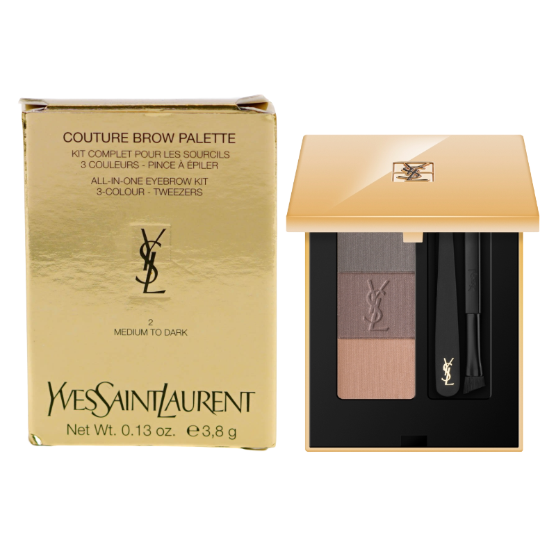 YSL Couture Eyebrow Palette 2 Medium to Dark