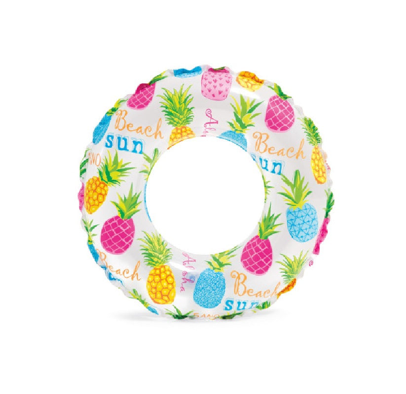 Intex Swim Ring Inflatable Swimming Pool Toy Pineapples