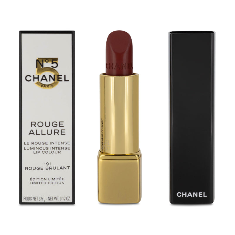 Chanel No.5 Rouge Allure Intense Red Lipstick 191 Rouge Brulant