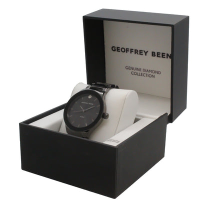 Geoffrey Beene Men's Alloy Gunmetal Dial Watch GB8087GUBK