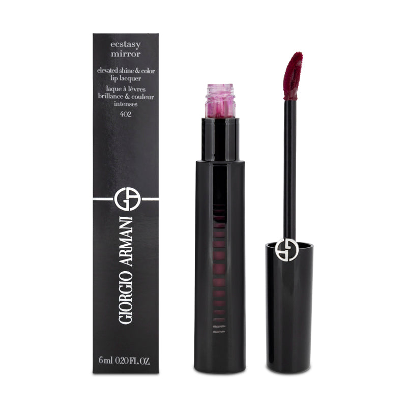 Giorgio Armani Red Lipstick Liquid Ecstasy Mirror 402 Ecstasy