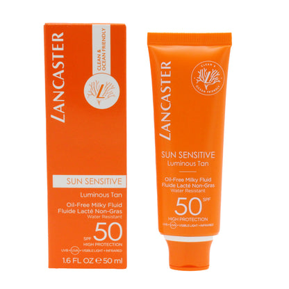 Lancaster Sun Sensitive Oil-Free Face Sun Cream SPF50 50ml