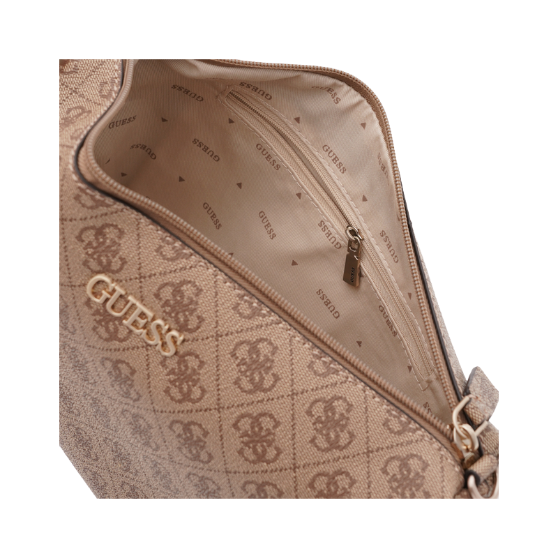 Guess Alby 4G Logo Latte Tote Shopper Bag SS745523
