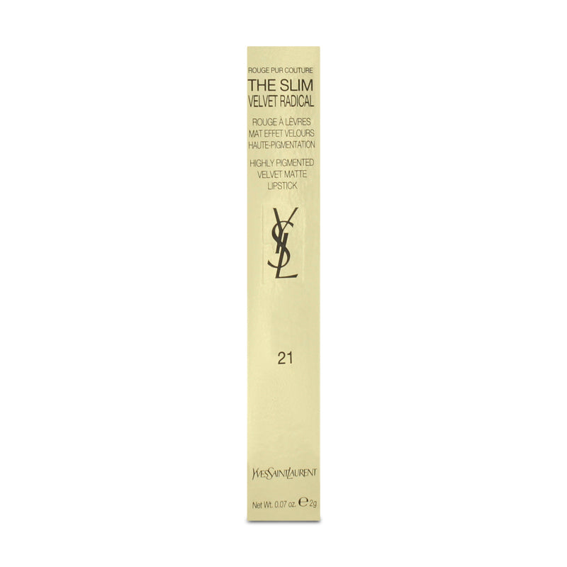 YSL Slim Velvet Lipstick 21 Rouge Paradoxe - Red