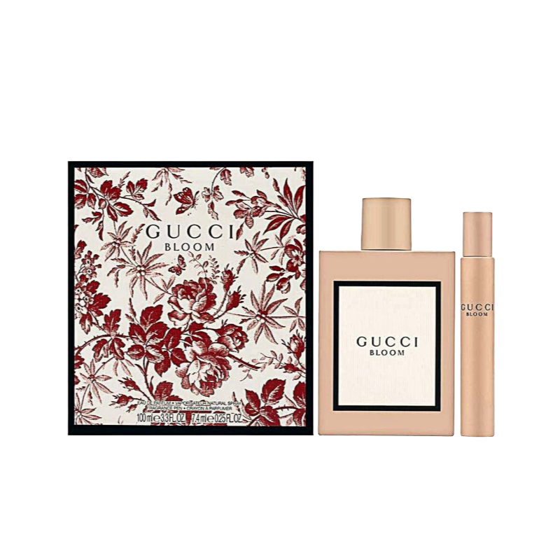 Gucci Bloom 100ml Eau De Parfum & 7.4ml Fragrance Pen Set