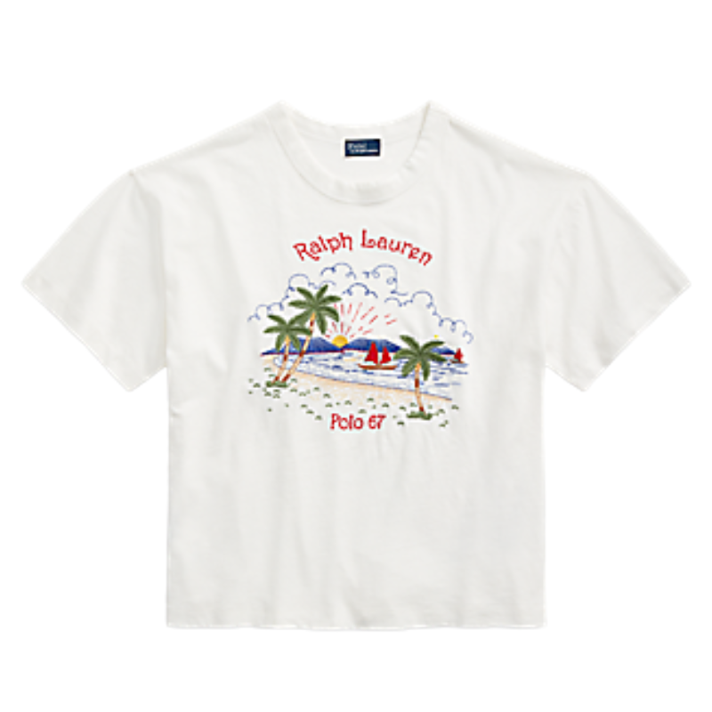 Ralph Lauren Linen T-Shirt | Casual Beachwear