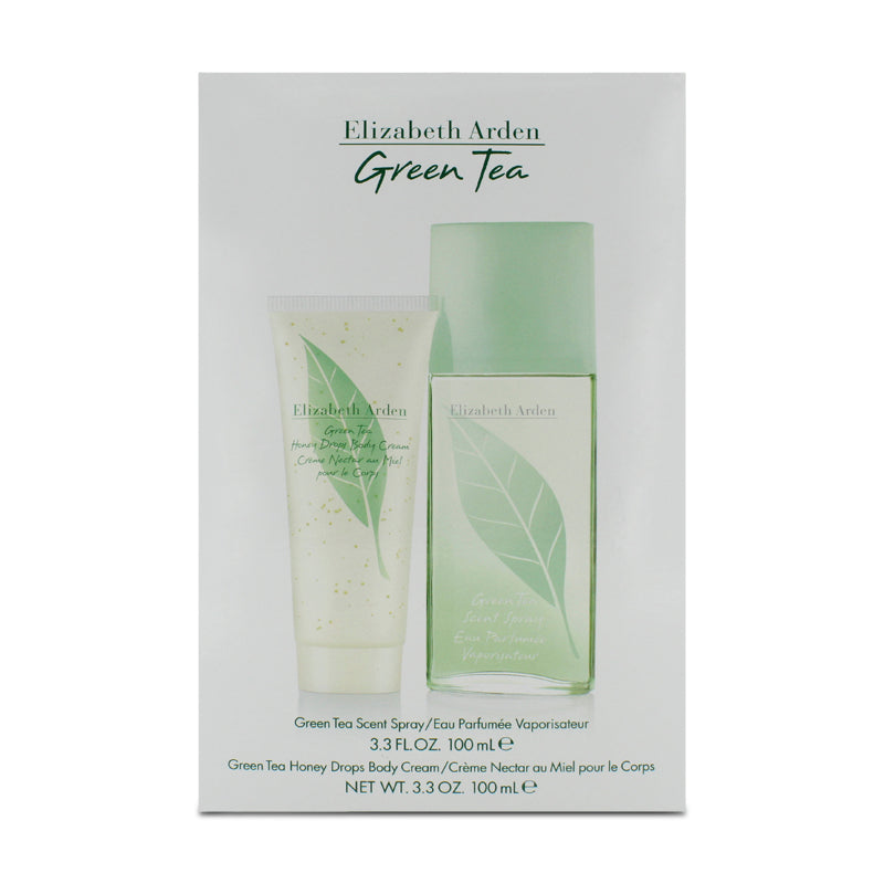 Elizabeth Arden Green Tea Perfume & Body Cream Set (Blemished Box)