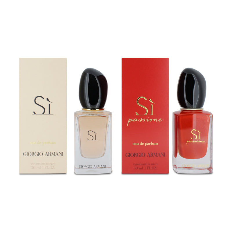 Giorgio Armani Si 30ml Travel Set Blemished Box