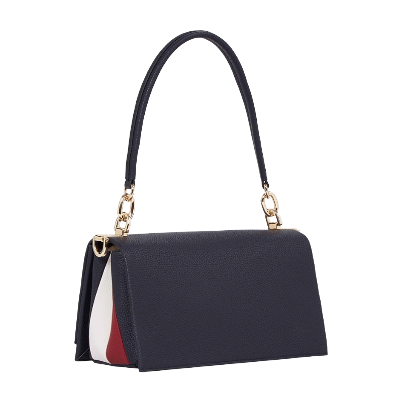 Tommy Hilfiger Womens Crossover Shoulder Bag AW0AW17026 Navy Blue