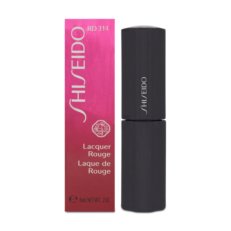 Shiseido Lacquer Rouge RD314 Red Lipstick