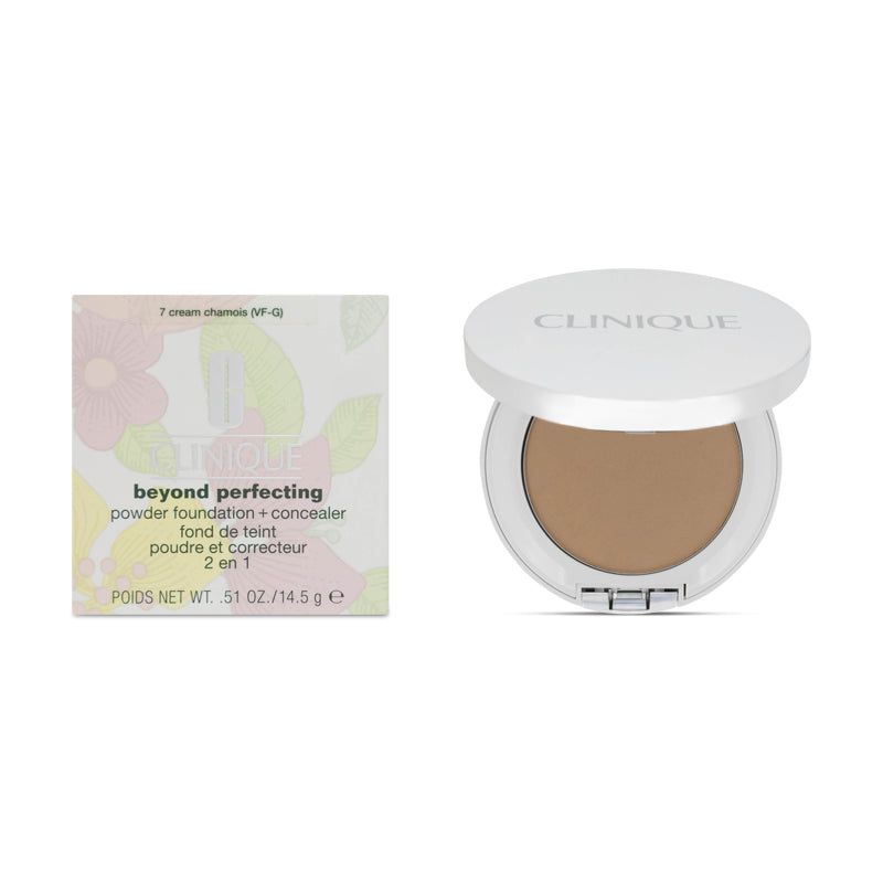 Clinique Beyond Perfecting Powder Foundation & Concealer 7 Cream Chamois