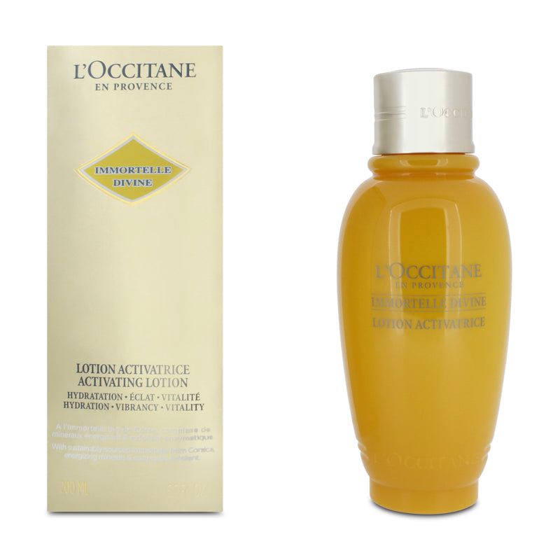 L'Occitane Immortelle Divine Activating Lotion 200ml (Blemished Box)