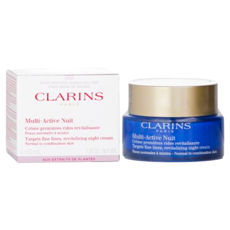 Clarins Multi-Active Night Cream 50ml (Blemished Box)