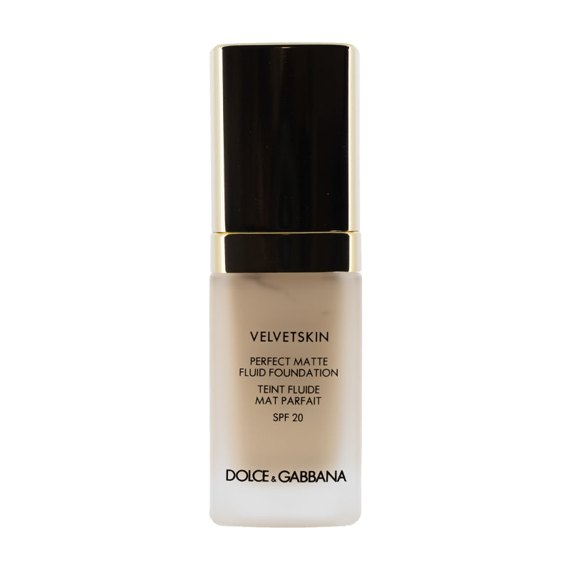 dolce e gabbana perfect matte liquid foundation Dolce & Gabbana The Foundation Perfect Matte Liquid Foundation Review