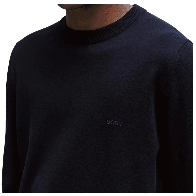 Hugo Boss Pacas Men's Knitted Jumper Black