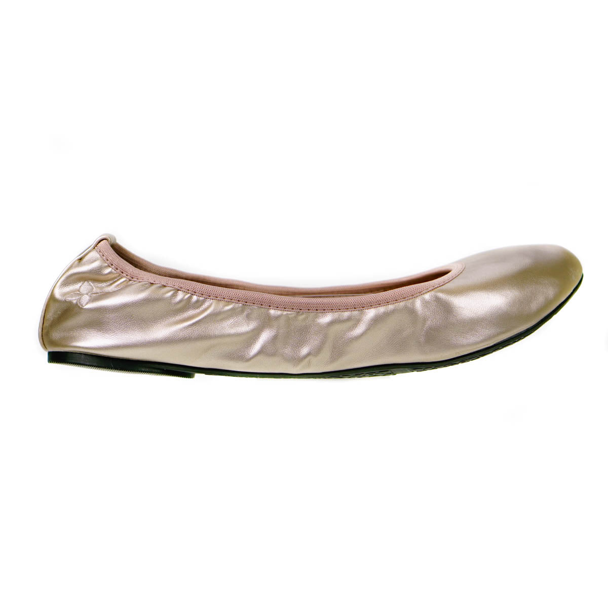 Butterfly Twists Sophia Fold Up Ballerina Shoes Rose Gold Size 3 (36)