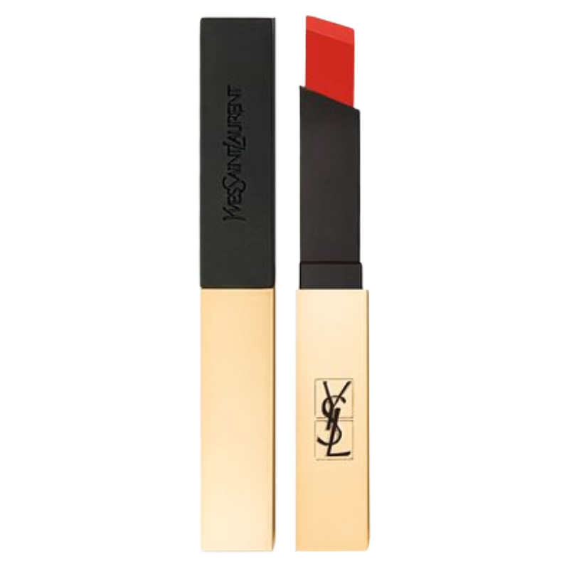 YSL The Slim Leather Matte Pink Lipstick 10 Coral Antinomique