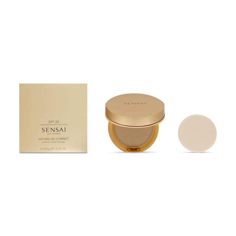Sensai Silky Bronze Natural Veil Compact Foundation SC01 Light Shade
