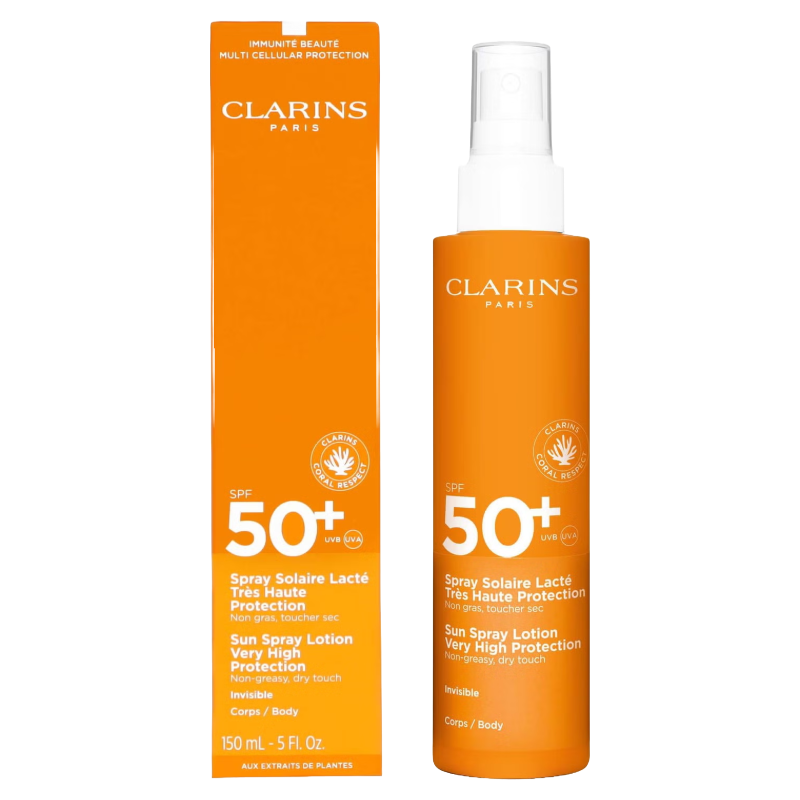 Clarins Sun Spray Lotion 150ml Very High Protection SPF 50+